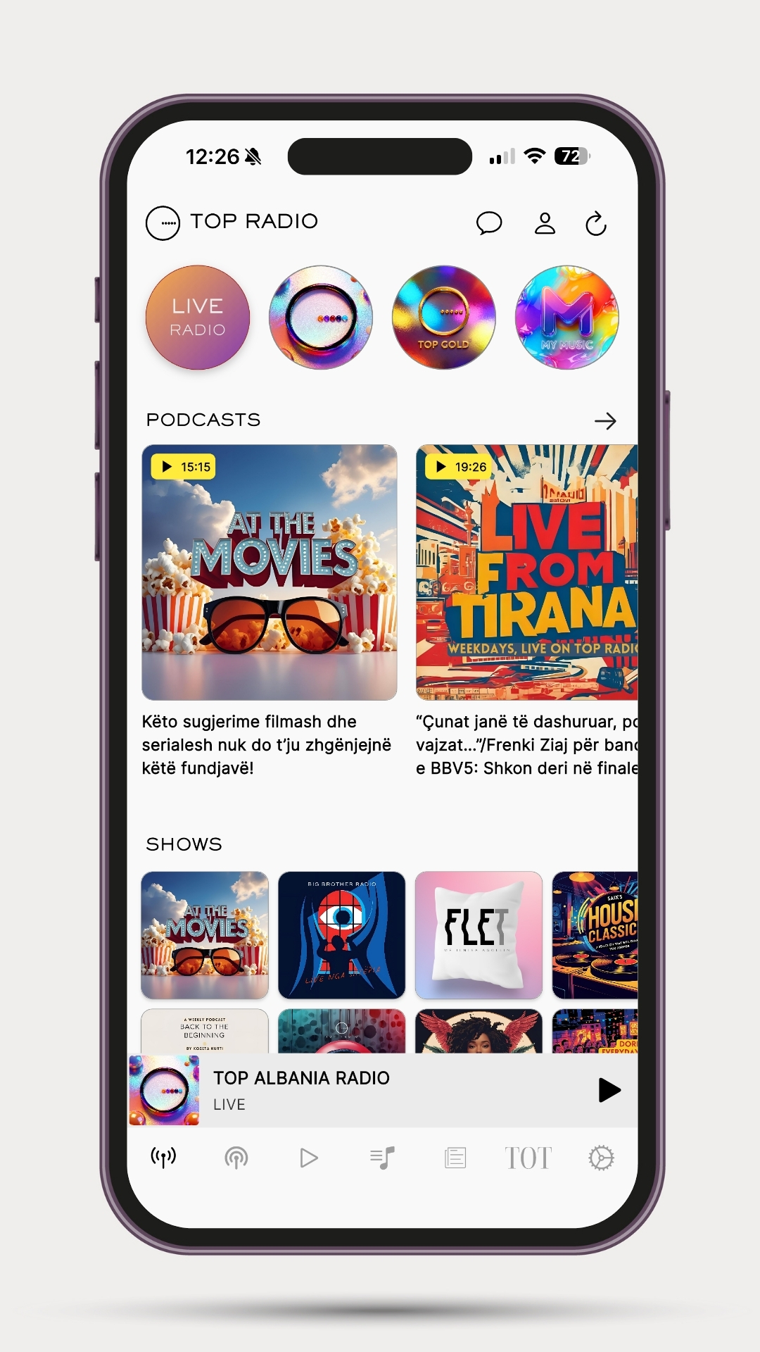 Top Albania Radio App